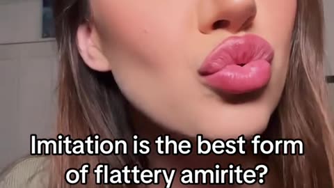 imitation is flattery amirite?