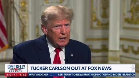 "I'm Shocked. I'm Surprised!" President Trump on Tucker's Ouster from FOX News