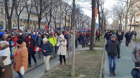 Vienna out in force against Coronavirus tyranny