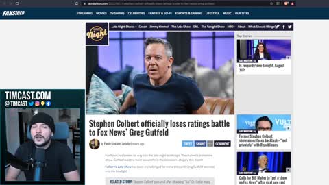 Greg Gutfeld FINALLY Crushes Stephen Colbert's Ratings, The Woke Cult Is LOSING The Culture War