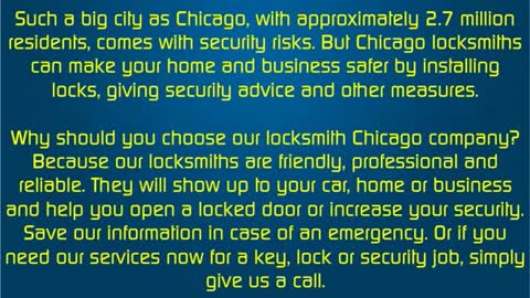 locksmith Chicago