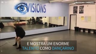 Um dançarino incomum... mas muito talentoso!