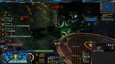 syfy88man Game Channel - STO -How to kill a Unimatrix Command Ship, you cook it, Short Video
