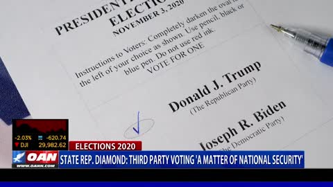 State Rep. Diamond: Third party voting ‘a matter of national security’