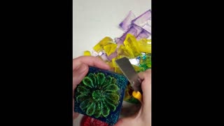 ASMR 3D Soft Soap Cutting