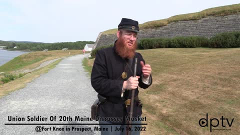 Union Soldier of the 20th Maine Talks Muskets