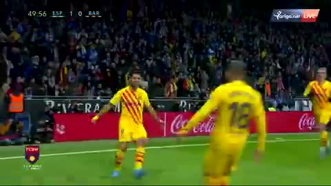 Golazo de Suarez vs Espanyol