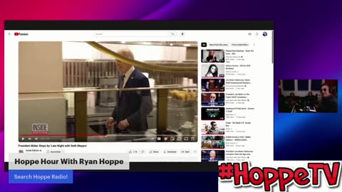HoppeTV: Ryan Hoppe Breaks Down Seth Meyers Soft Ball Interview With Joe Biden On Late Night!