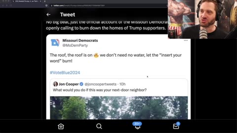 MISSOURI DEMOCRATS "JOKE" ABOUT BURNING DOWN TRUMP SUPPORTERS HOME