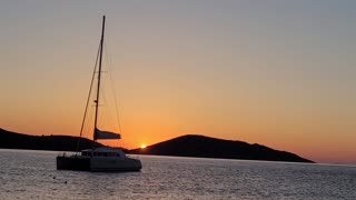 Calming Greek Beach Sunrise