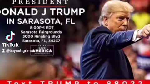 TRUMP RALLY IN FL TONIGHT