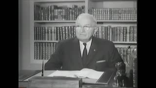 President Truman On The Establishment Of Israel