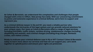 Clifton criminal defense lawyers