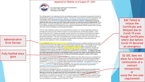 The Voting Machines cannot be used, All votes were in violation of ARS 16-442B and therefore the AZ election is NULLIFIED, A REVOTE MUST OCCUR AND COUNTED BY HAND