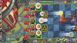 Plants vs Zombies 2 Far Future - Day 9