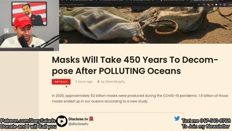 Masks Will Take 450 Years to Decompose after 2 Billion Pollute the Ocean