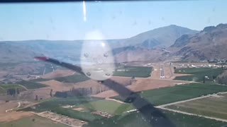 Landing at Chelan, Washington State