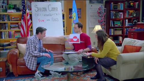 THE BIG BANG THEORY : Saison 8 Episode 10 "S'amuser avec des drapeaux" extrait