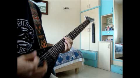 AMON AMARTH- pursuit of vikings guitar cover