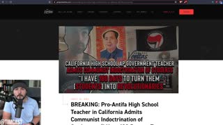 Project Veritas EXPOSES Teacher Indoctrinating Kids Into Communism, This Is Why CA Is A Failed State