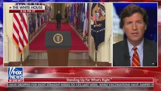 Tucker Carlson Reacts LIVE to Biden Speech — Internet ERUPTS