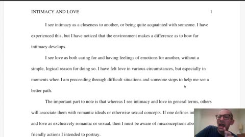 First Book, Part 2-17 "COM263 - Intimacy and Love"