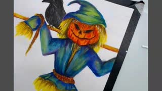 Scarecrow Painting