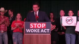 Gov. DeSantis Announces "Stop Woke Act" to Fight CRT Propaganda