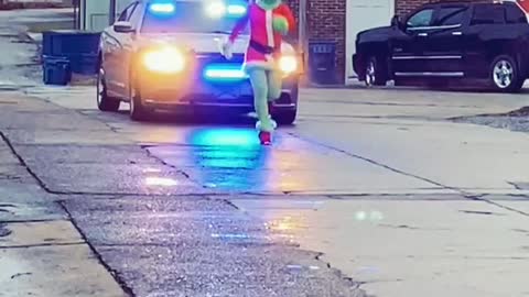 Grinch Stop, What have you done with SANTA
