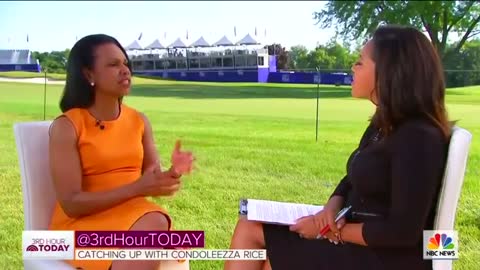 Condoleezza Rice shuts down NBC reporter for suggesting race relations are worse under Trump