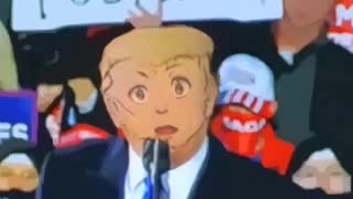 Trump tries to connect with ANIME voters