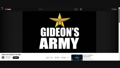 GIDEONS ARMY 2/15/24 THURSDAY 930 AM EST !!!!!