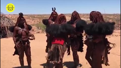 Himba Women Tribal Dance from Namibia