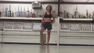 Baton Twirling Fail Is Not What You Expect