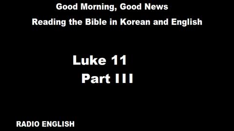 Radio English | Luke 11 | Part III