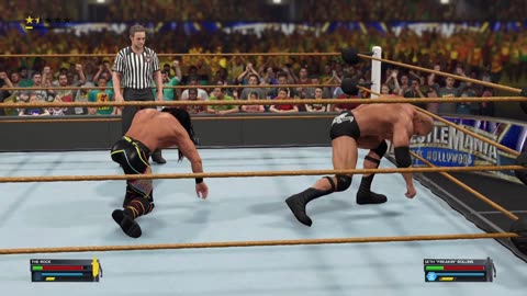 WWE 2K23: The Rock VS Seth "Freakin" Rollins