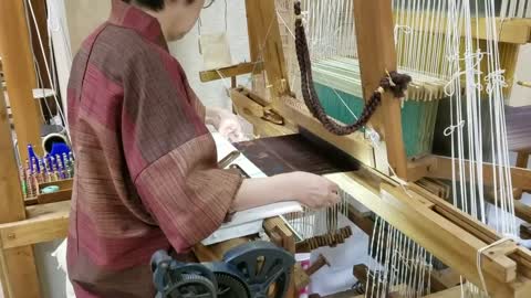 Nishijin Ori Weaving Demonstration