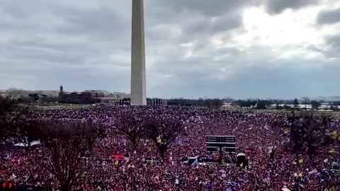 ***JAW DROPPING*** "Crowd Size @ The Save America March" 01/06/2021