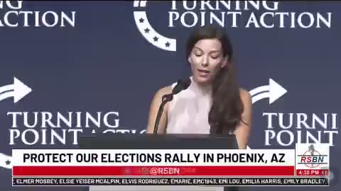 Michelle Ugenti Rita booed off the stage at Turning Point USA