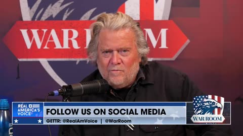 Steve Bannon: "We're Not Going To Have A Country"