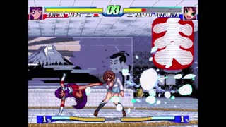 Sailor Mars (Me) vs Haruhi plus the finisher!