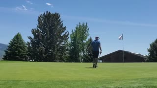 Playing golf on an Air Force base - Course Vlog #5, Part 2, back 9 @ Hubbard Memorial Golf Course