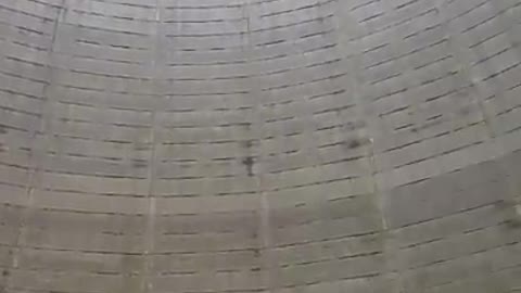Sound insides a nuclear power plant cooling tower