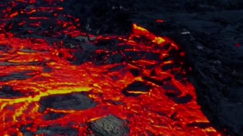 Viral Drone video of Volcano Eruption #viral #shorts