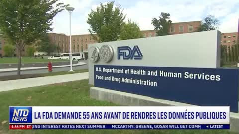 La FDA demande le secrets pendant 55 ans des docs d’approbation du vaccin Covid !