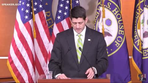 Paul Ryan Addresses The Nation About Failed Healthcare Bill