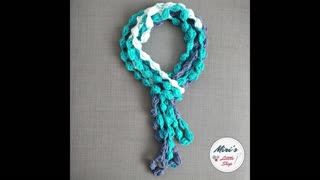 Crochet Infinity Necklace Scarf