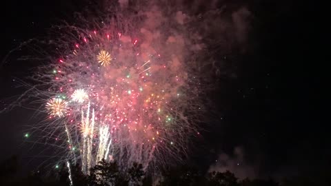Finale, Bellevue, Washington fireworks, July 4, 2021