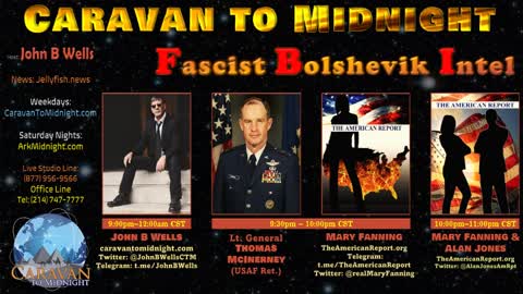 Fascist Bolshevik Intel - John B Wells LIVE