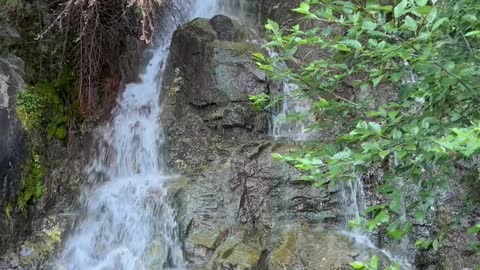 Little waterfall-offshoot of Gorge Creek, near Newhalem WA